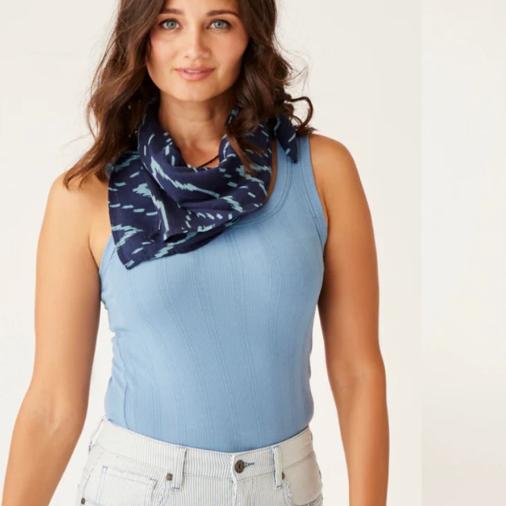 Carve Designs women’s Blue tank Top